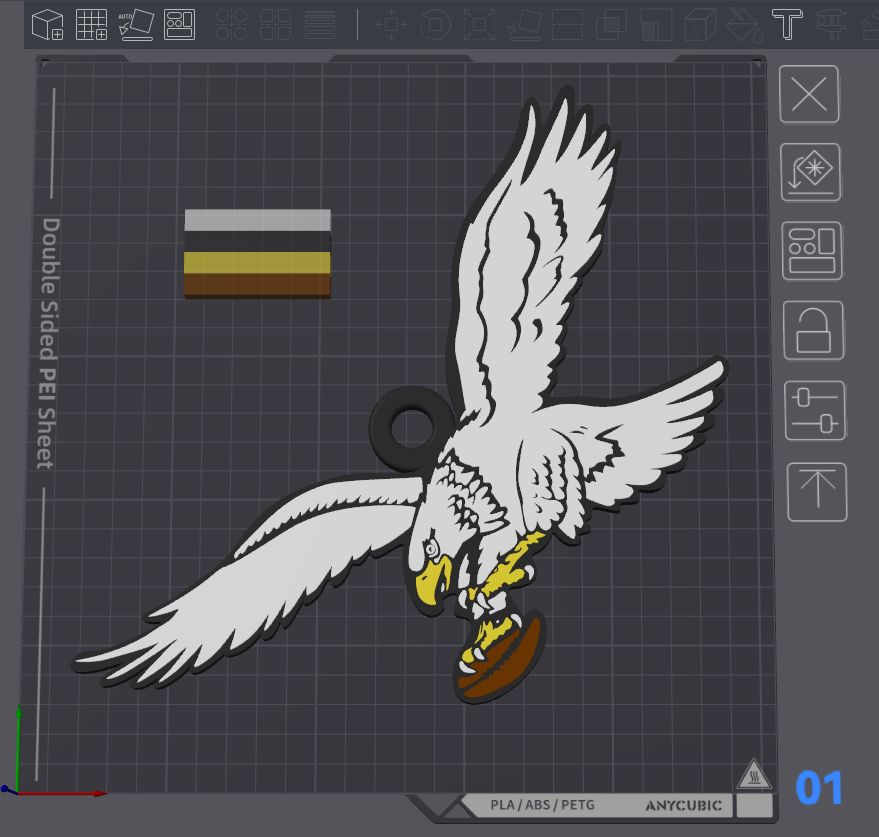 Eagles Pendant Vintage