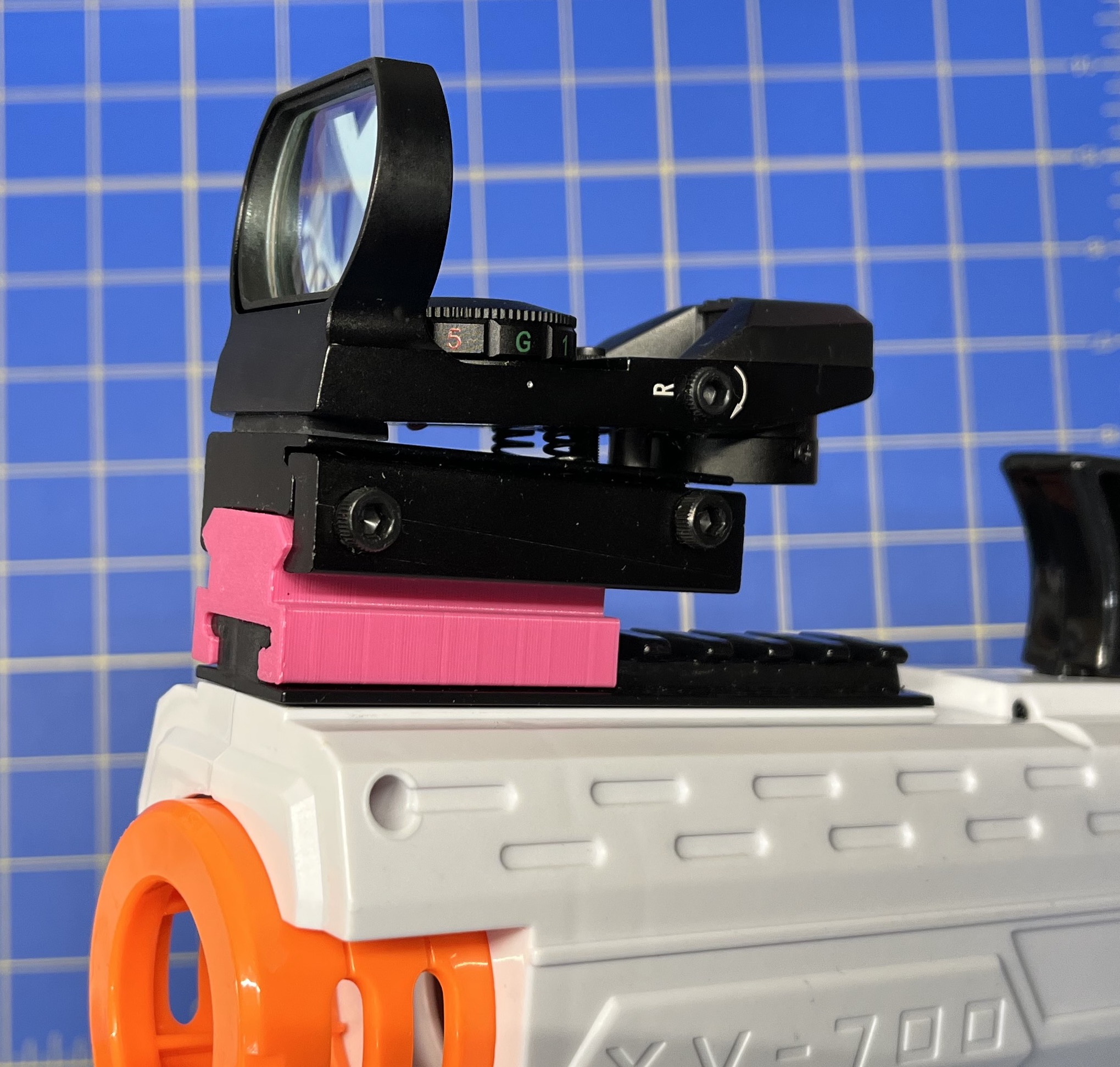 Nerf Rival to Picattiny Rail Adapter