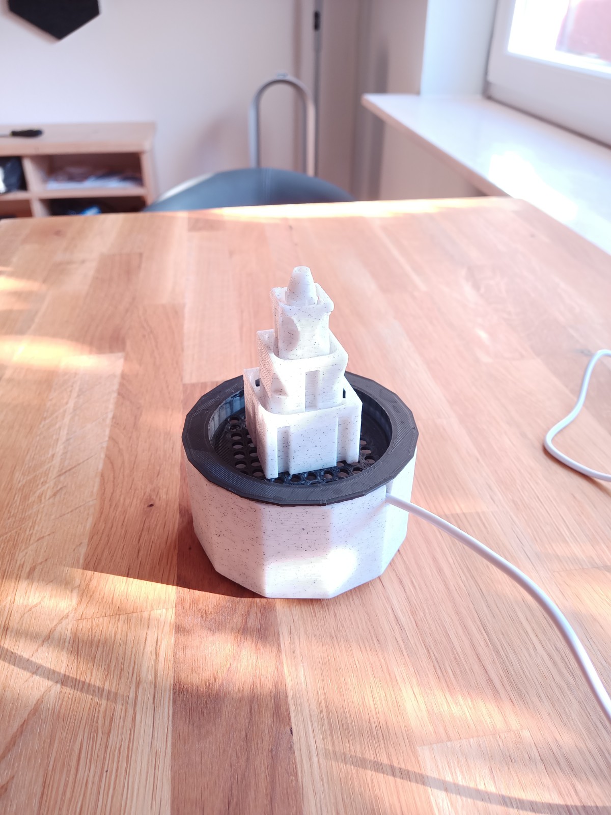 Small water fountain