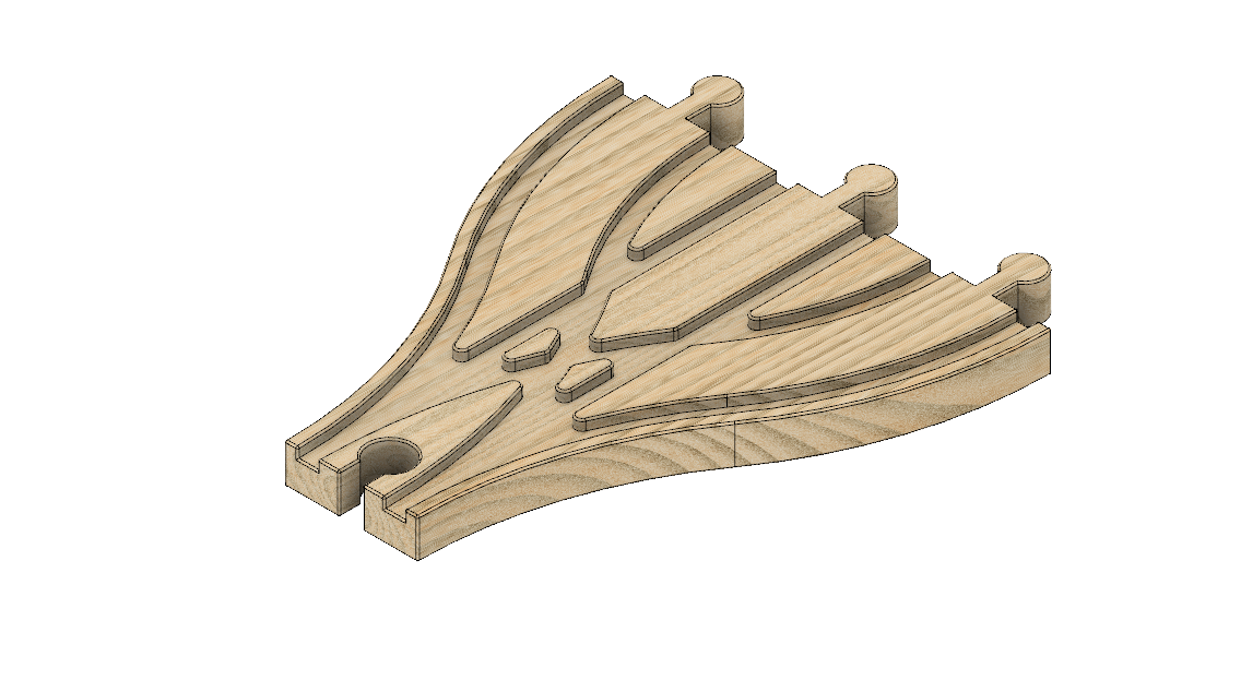 Brio Compatible Standard "F2" Switch Track