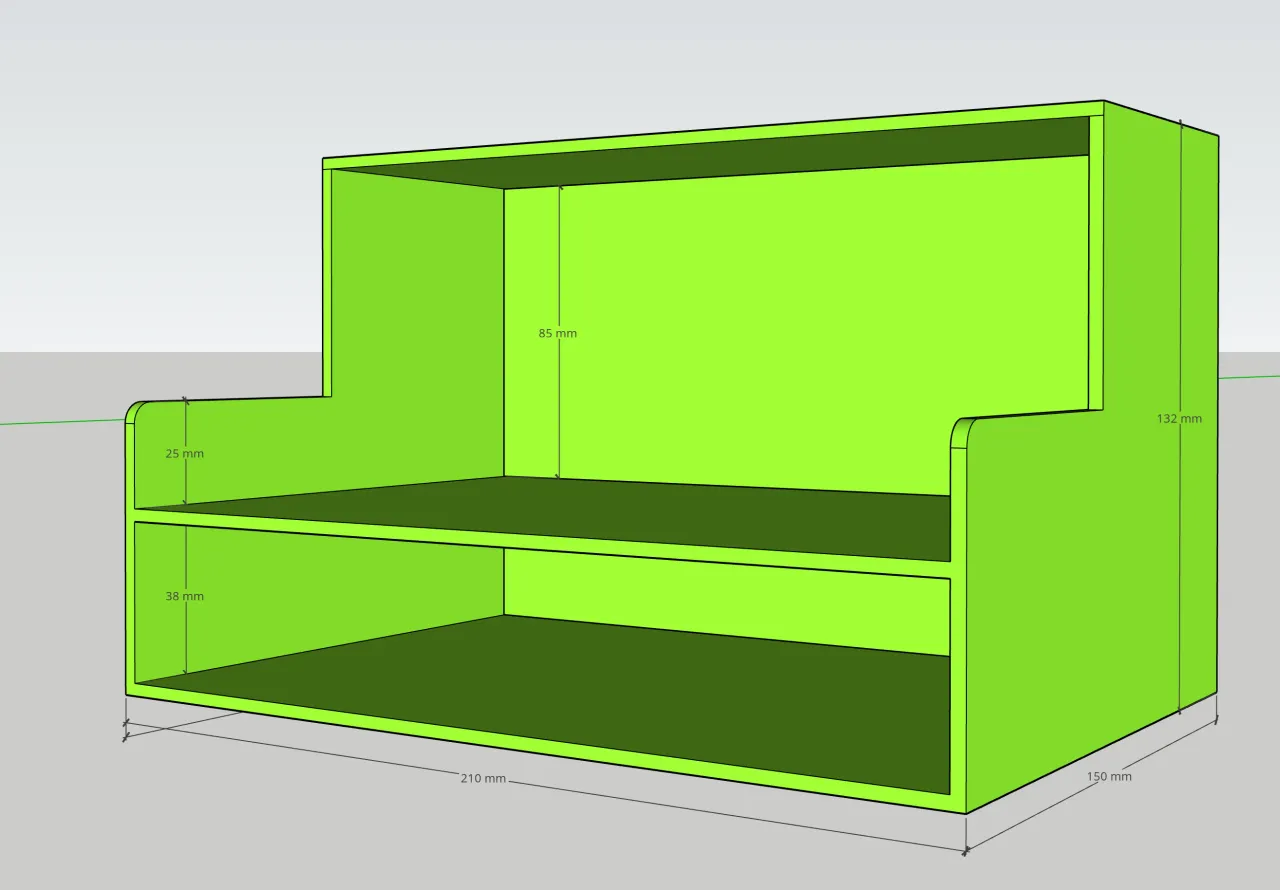 ORGANIZER DA SCRIVANIA by Giovanni1954, Download free STL model