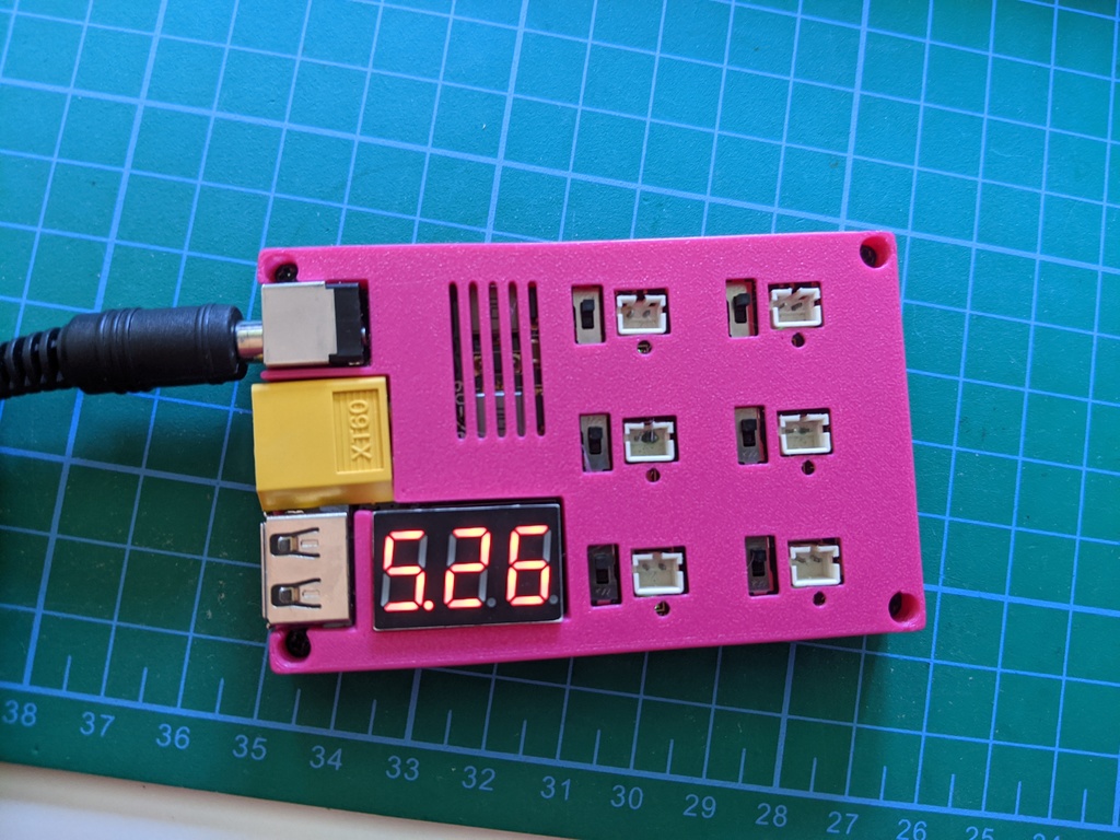 6in1 1S LiPo LiHV Battery Charger Slim Case by knoopx | Download free