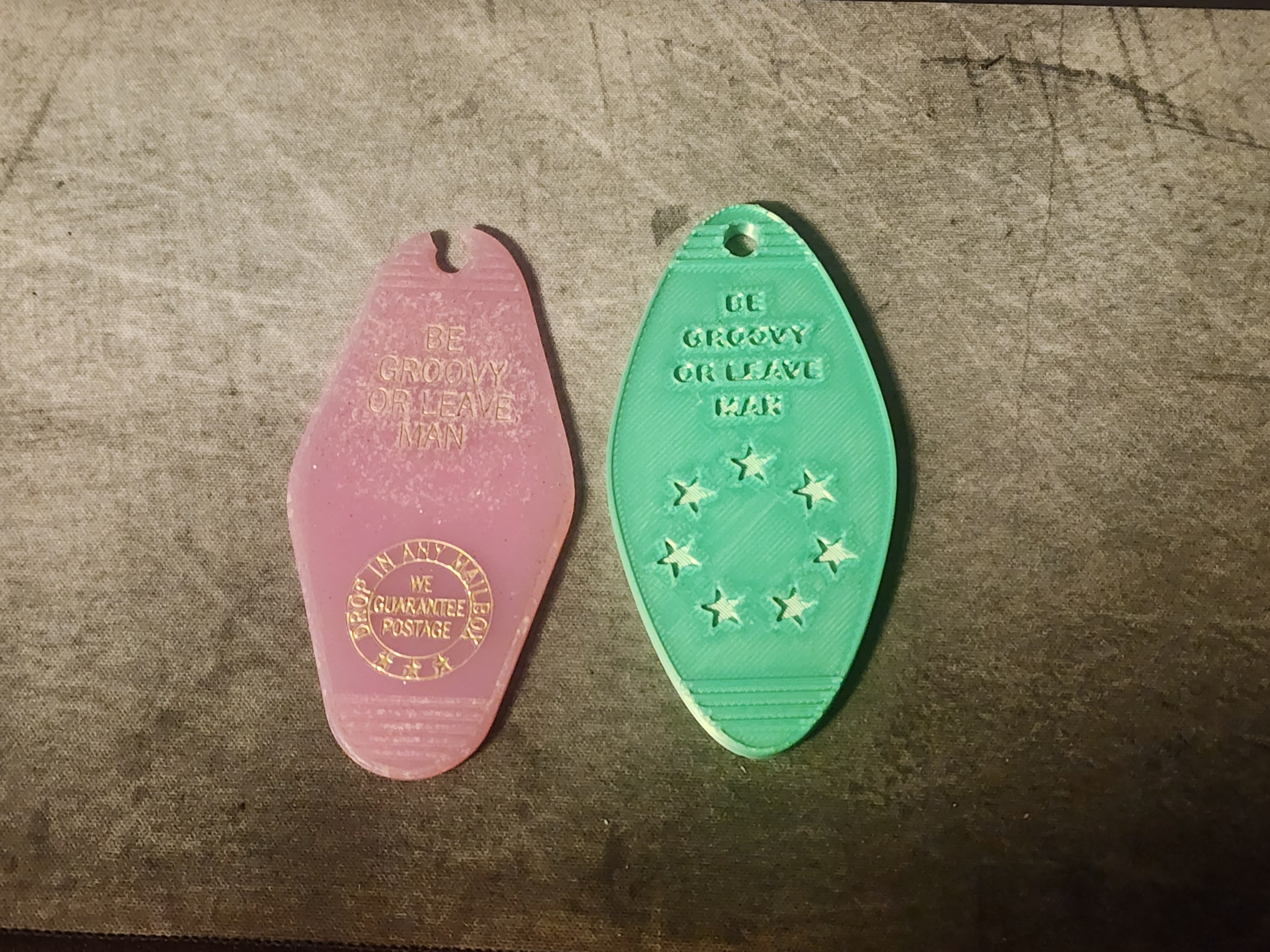 Be Groovy Keychain