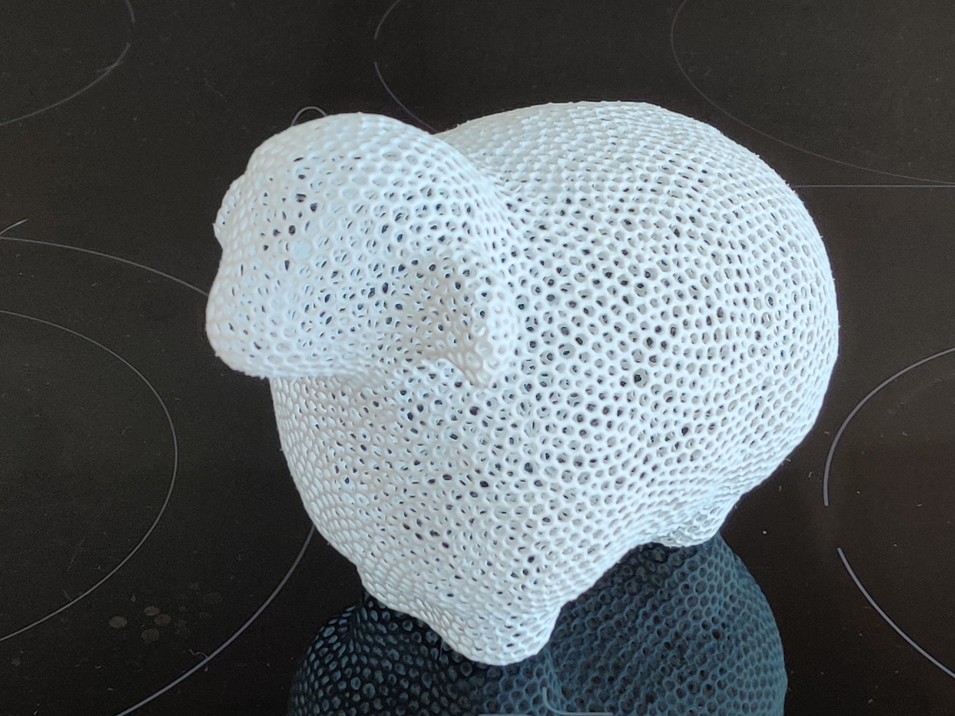 Wooly Sheep Voronoi Style