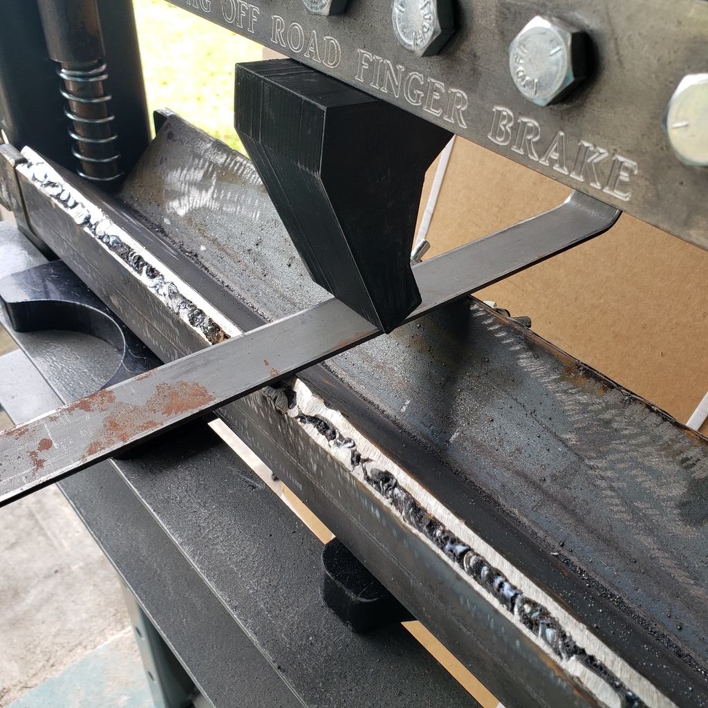 Press Brake Goose Neck Die 43 by chris Download free STL model