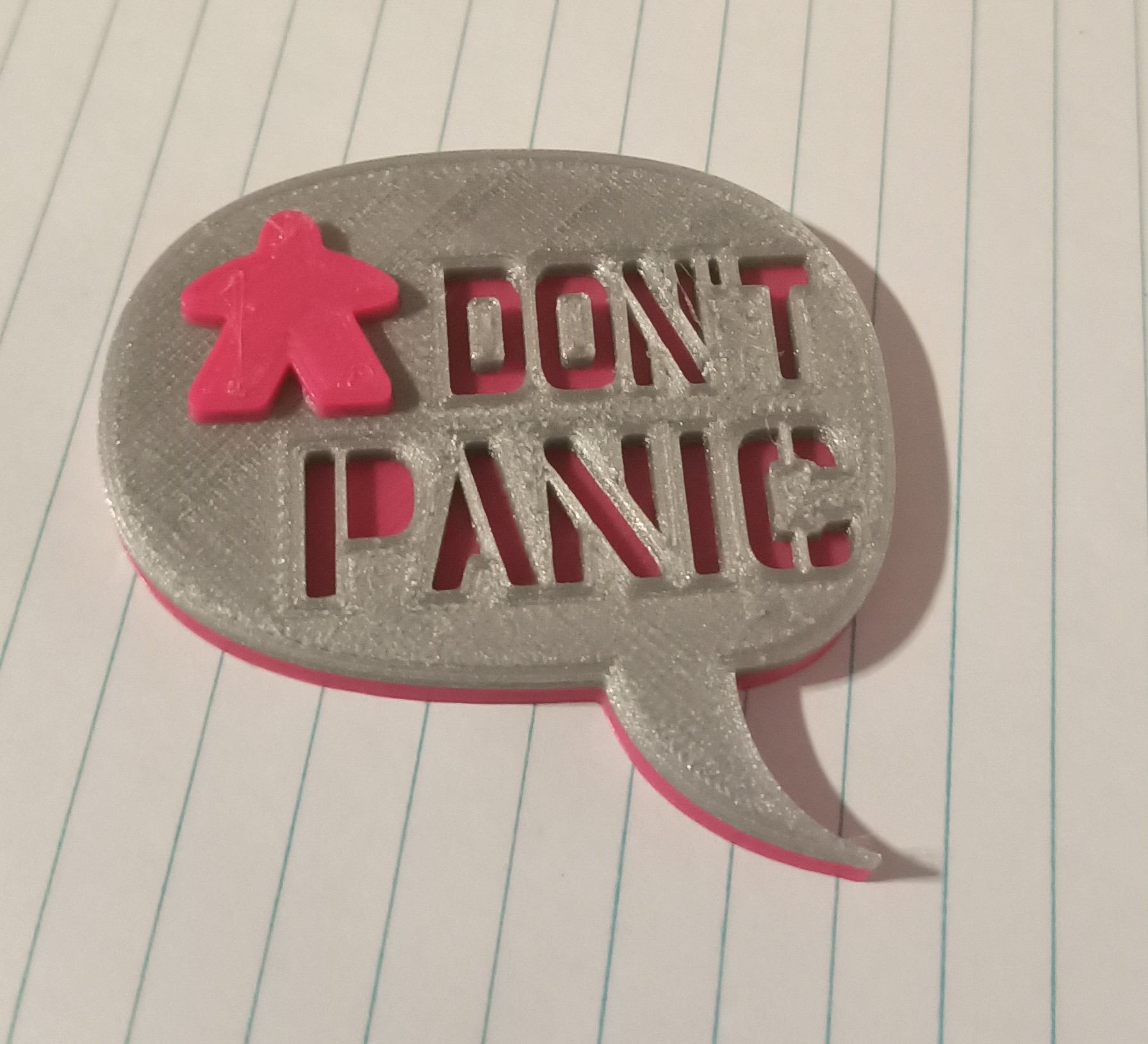Don't Panic Badge