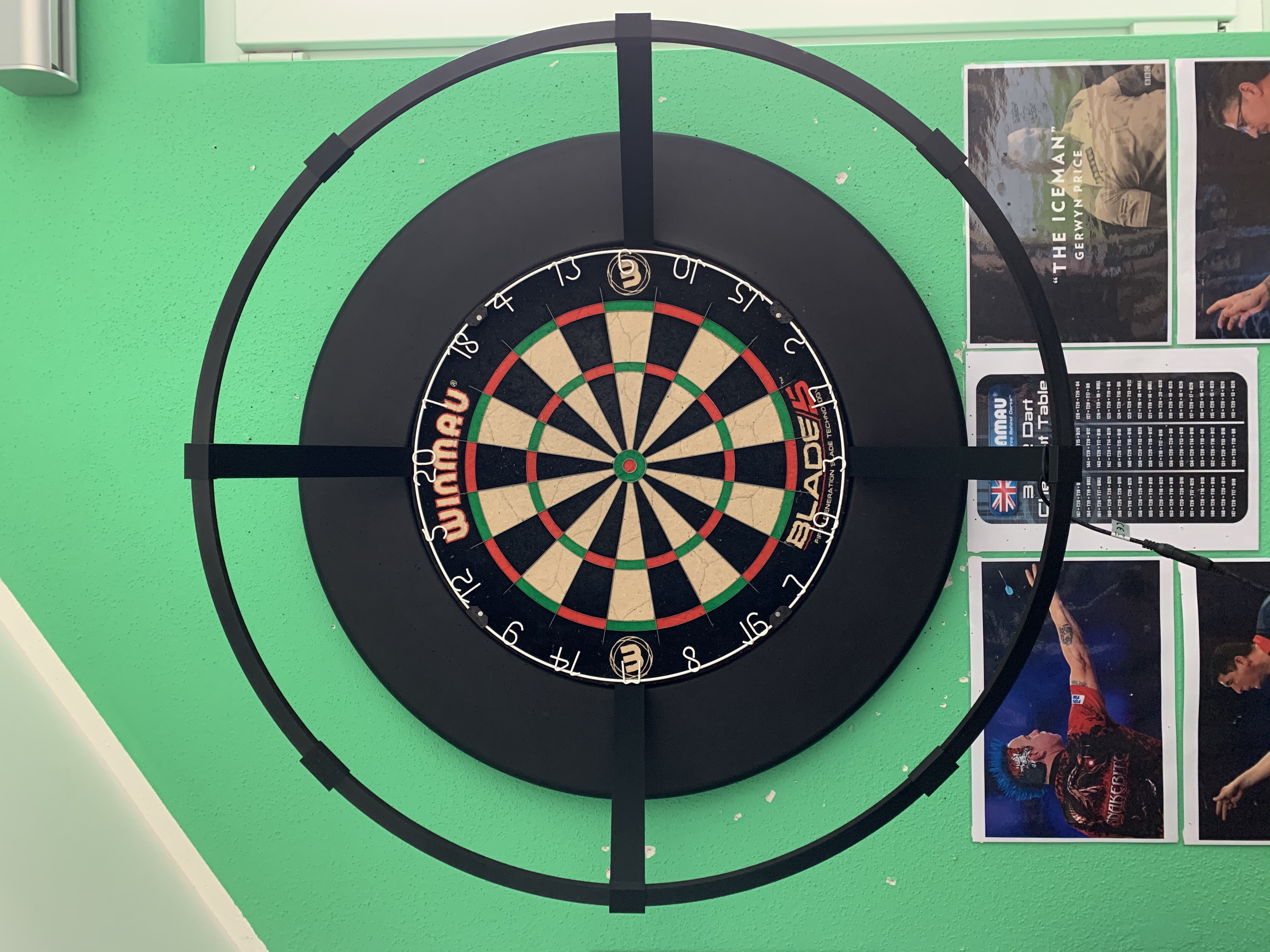 Miniatura 3 do modelo 3D Dart Board LED Light Ring