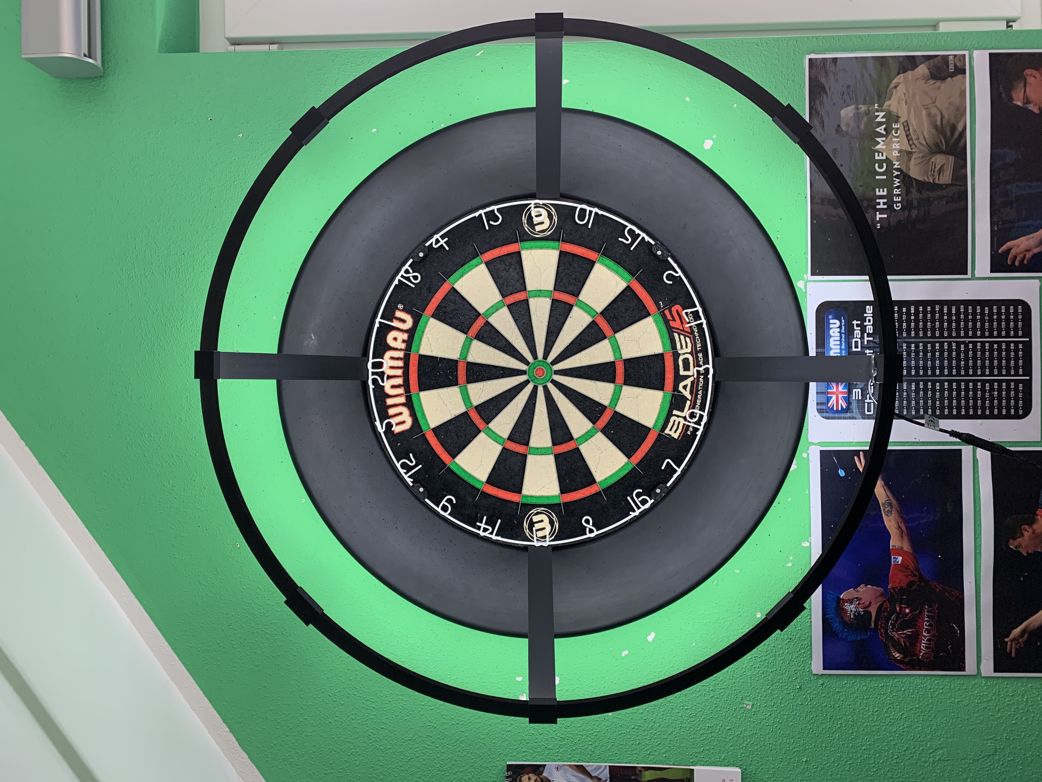 Miniatura 5 do modelo 3D Dart Board LED Light Ring