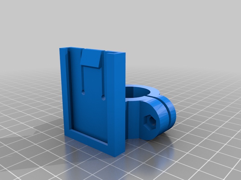 Handlebar Mount Quick Release by samster395 Download free STL model