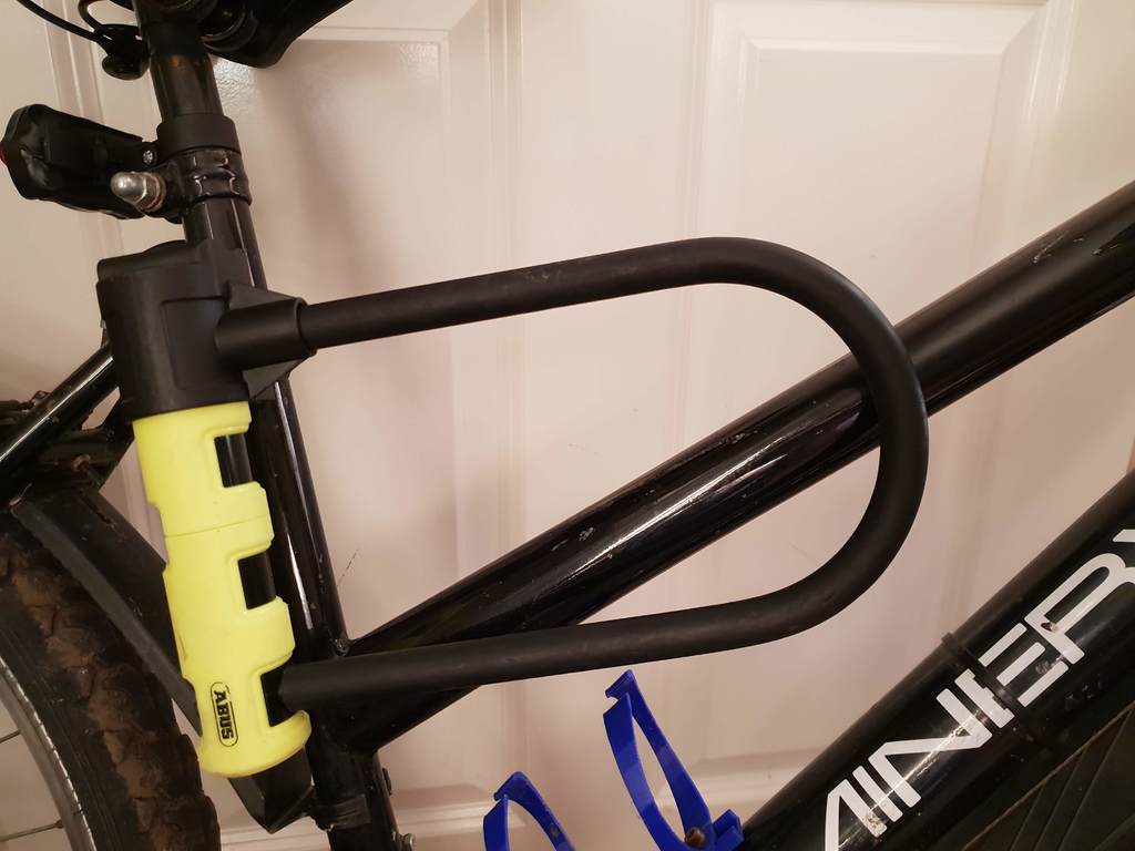 Abus frame lock cheap mounting