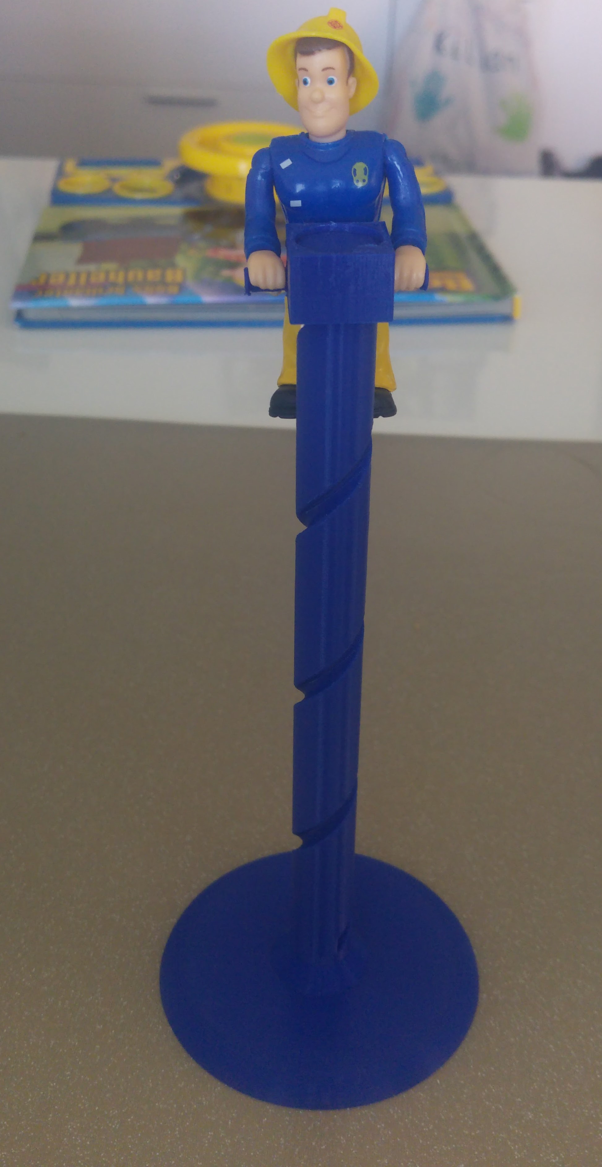 Fire pole toy