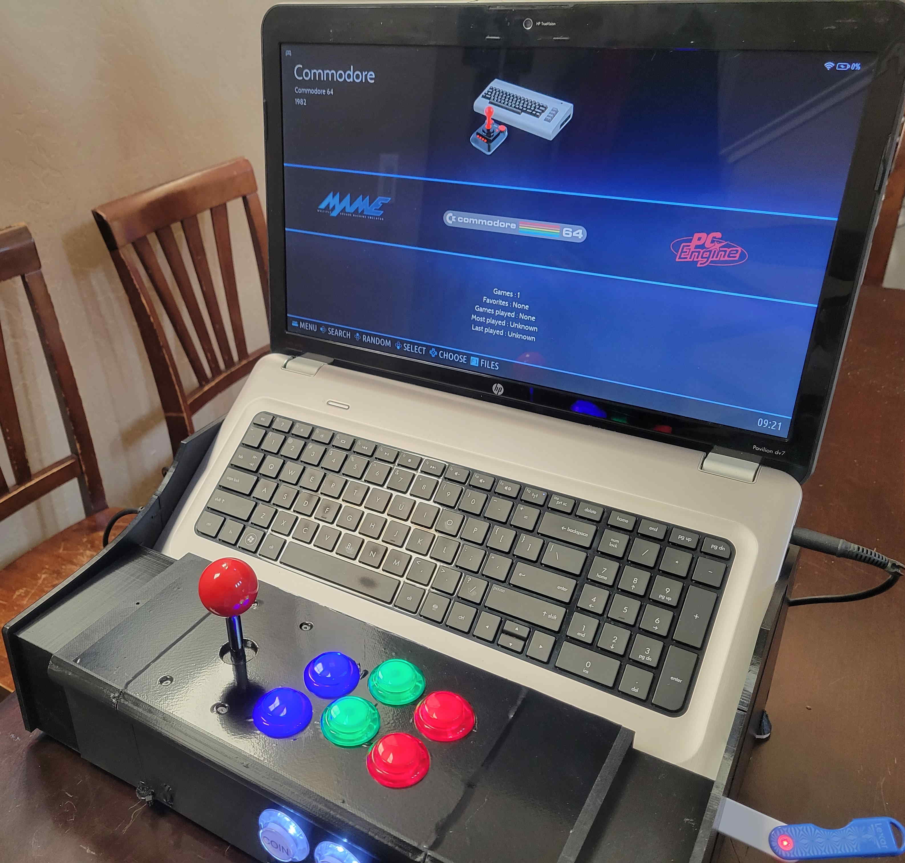 Laptop Arcade Dock