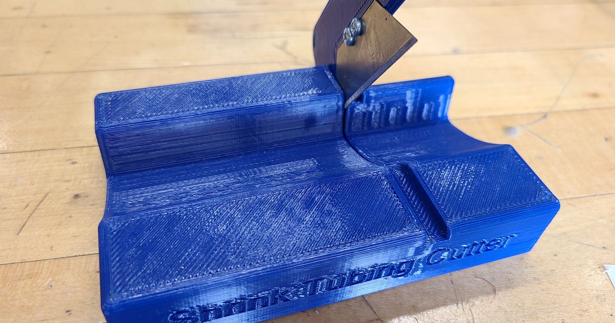 Heat Shrink Tubing Cutter by Ryan Download free STL model