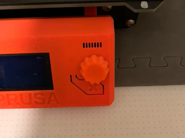LCD knob