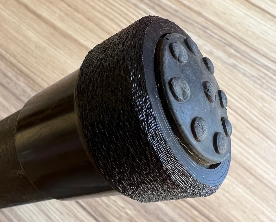 End caps for fishing poles