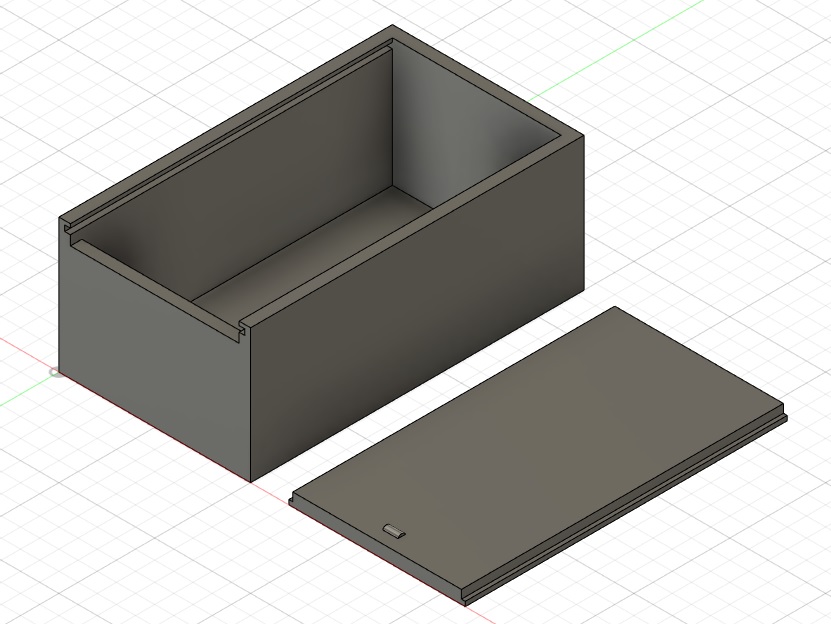 Caja Con Tapa Deslizante