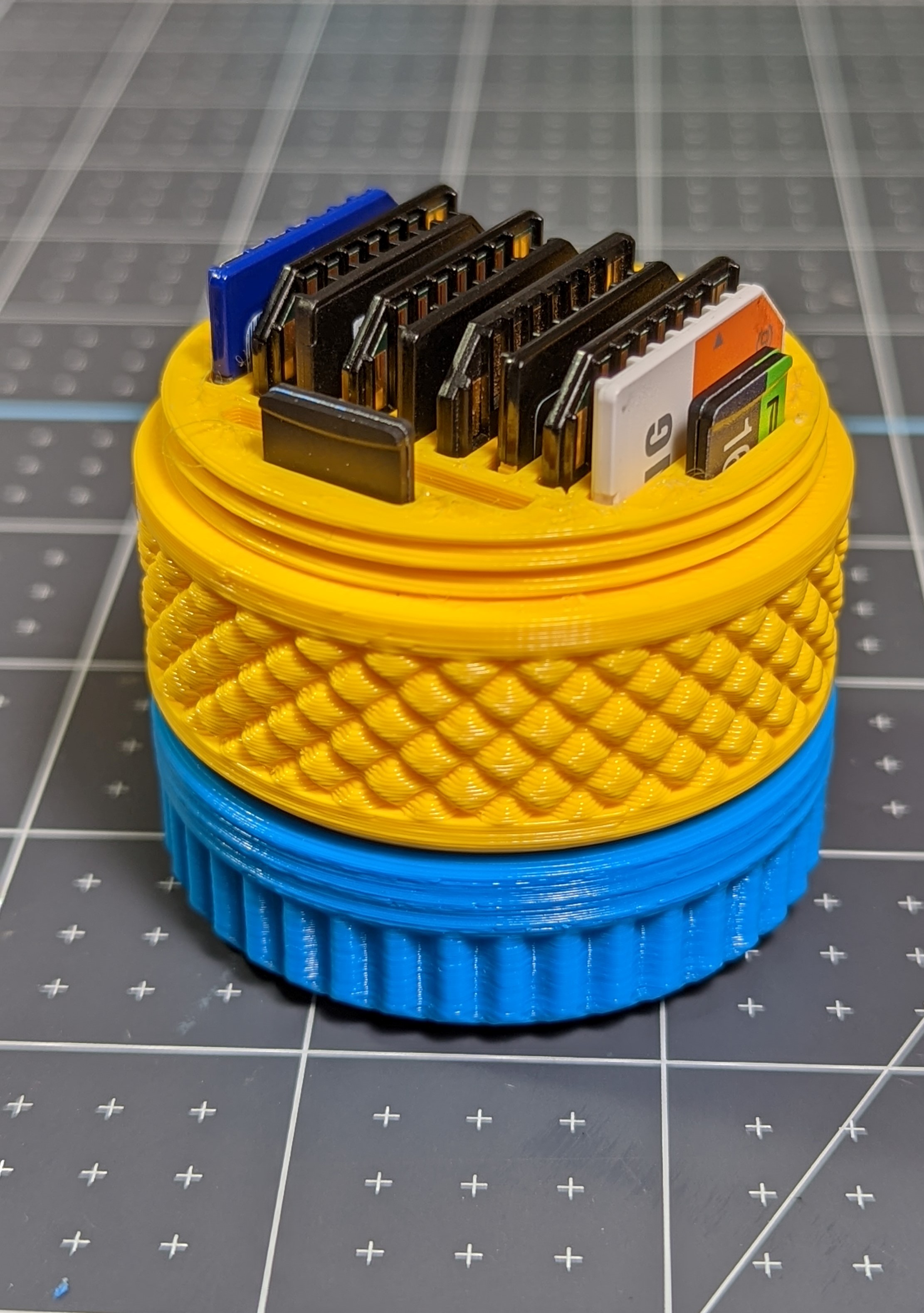 Efficient SD Card Case (Hold 11 SD cards + 8 Micro SD Under 50g