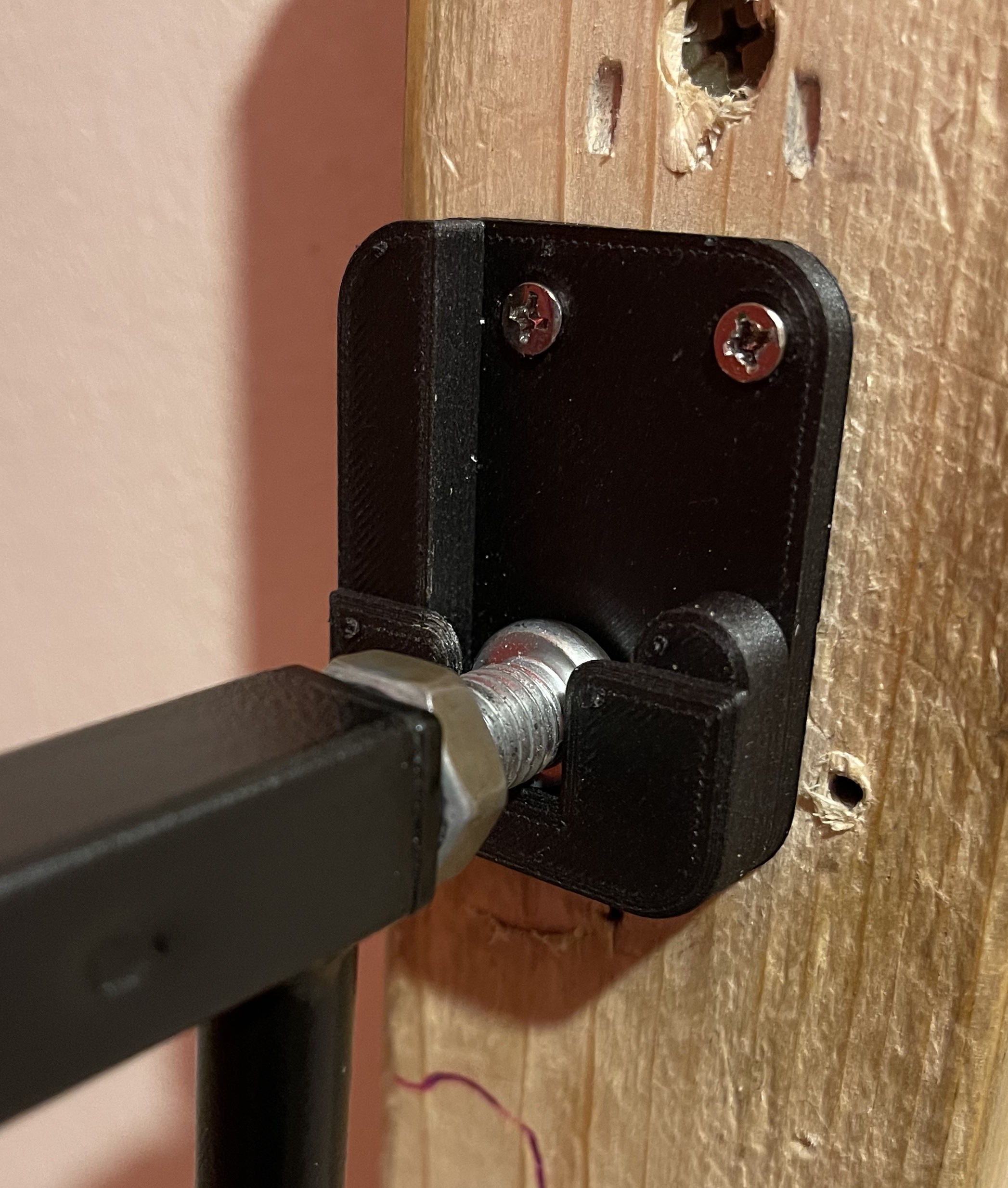 Miniatura 3 do modelo 3D Simple latch for pet gate