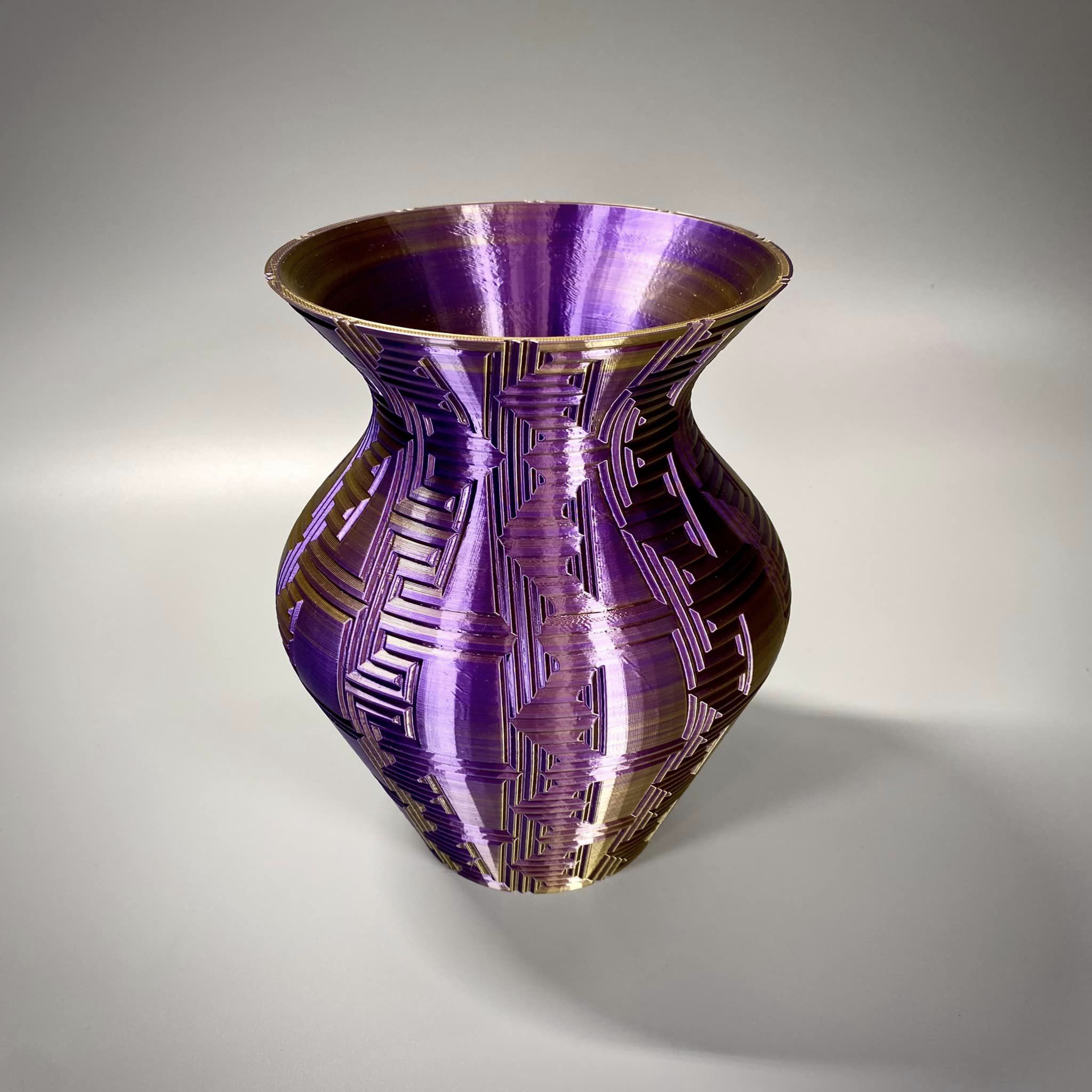 Greek Mosaic Vase by ChrisTheViolaNerd Download free STL model