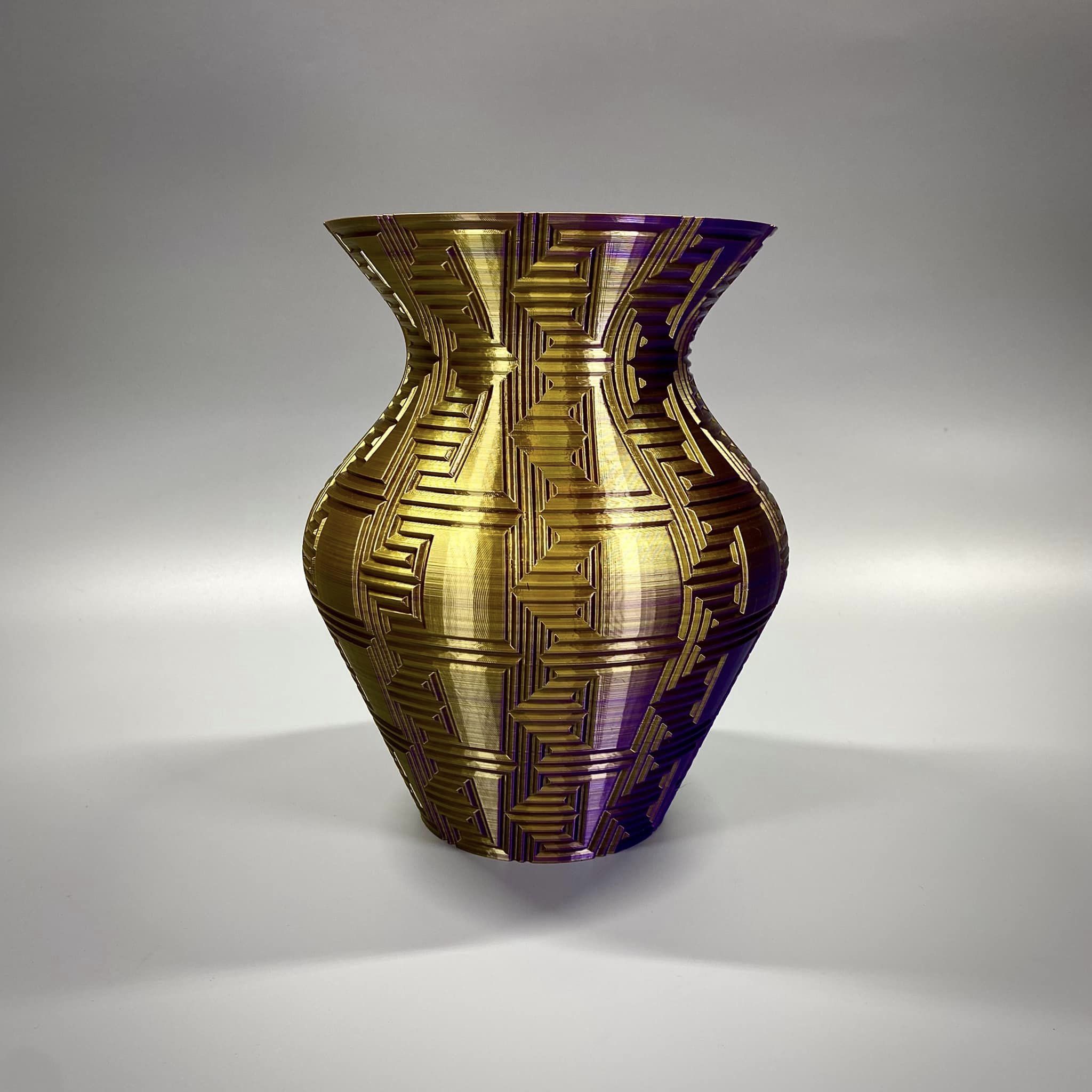Greek Mosaic Vase by ChrisTheViolaNerd Download free STL model