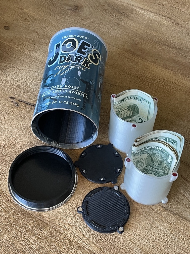 Coffee Can Secret Hiding Place