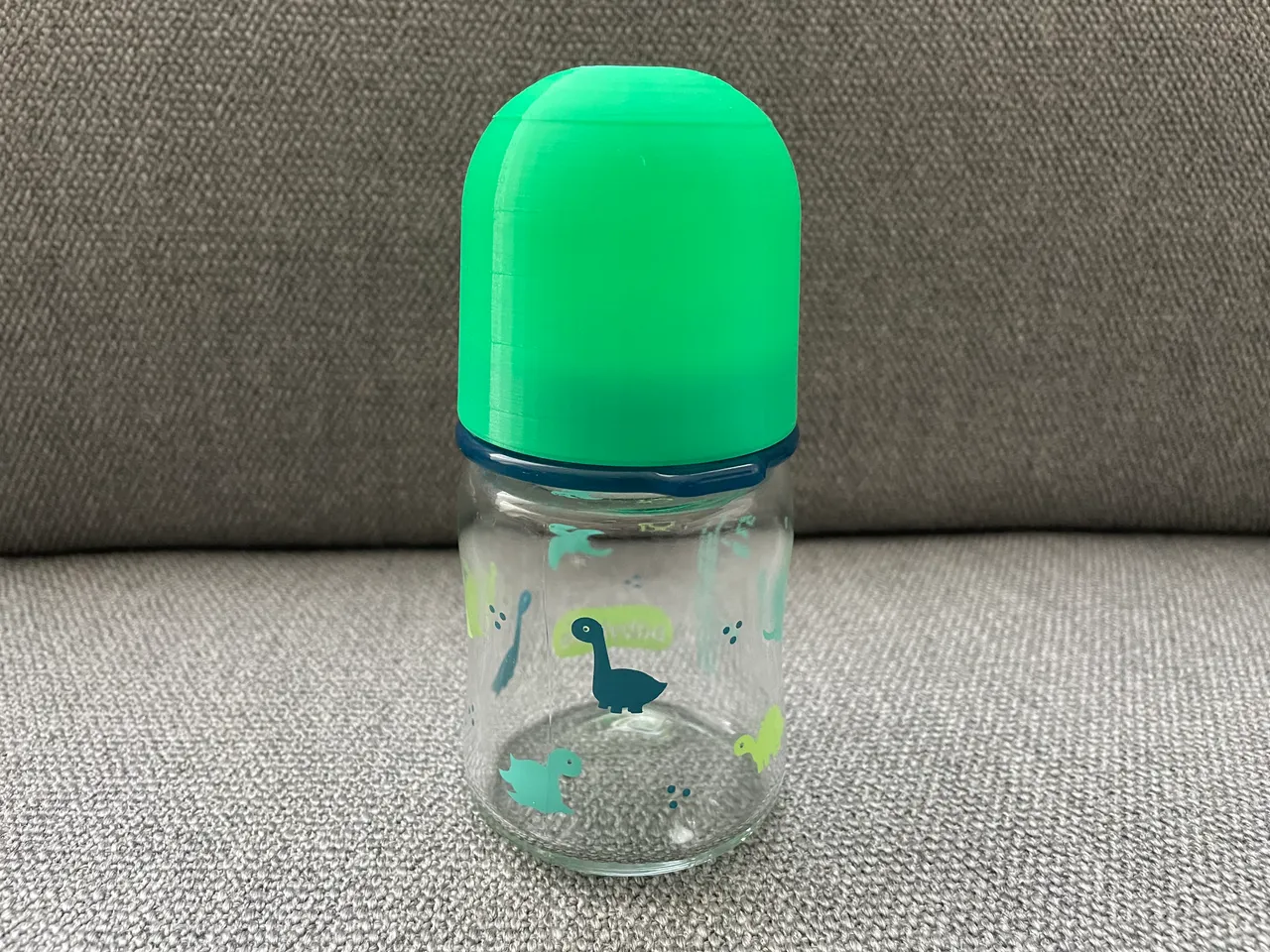 FORMSKÖN Water bottle, clear glass/yellow, 17 oz - IKEA