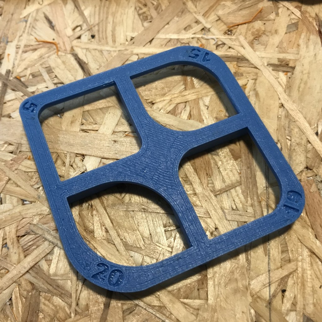 Corner radius gauge / Radienschablone by Mobyflavour Download free