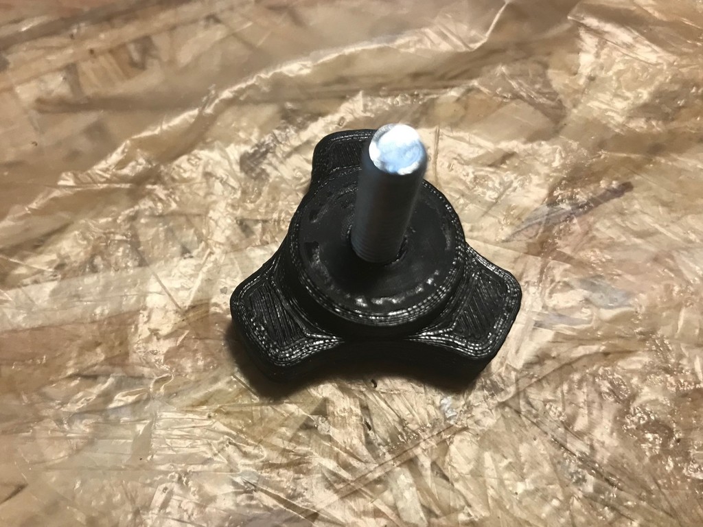 Miniatura 3 do modelo 3D Star Knob M6