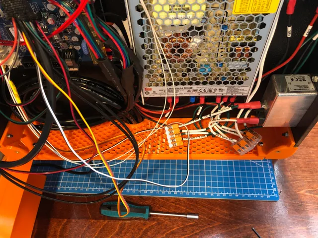 Bottom panel for Railcore electronics box