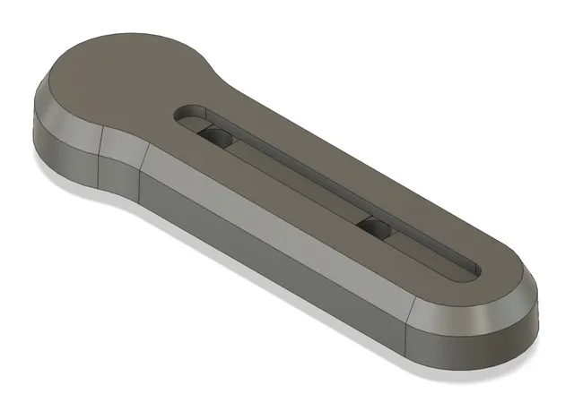 Easy to install stealthy AirTag holder for Xiaomi M365 scooter