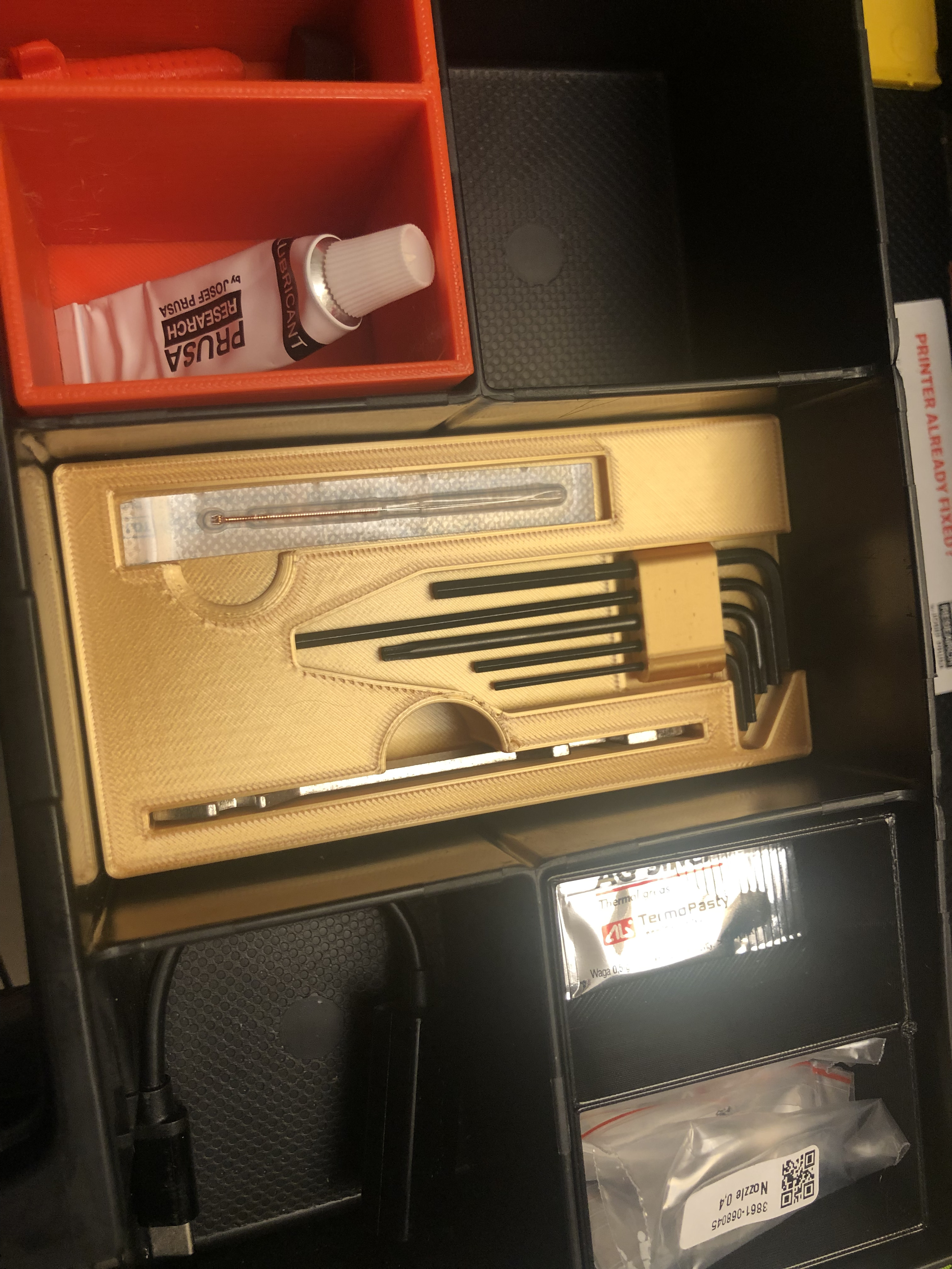 Prusa tools organizer for Stanley Sortmaster