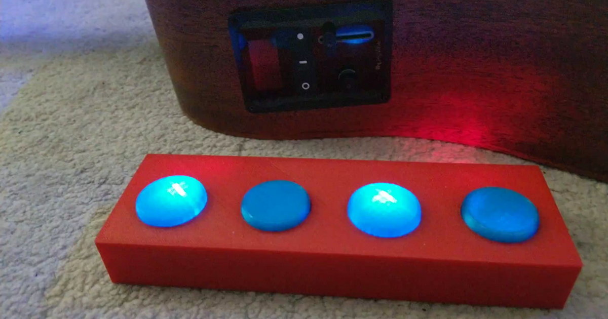 Wireless Midi Footswitch Pad (Bluetooth/BLE) by danny6869 Download