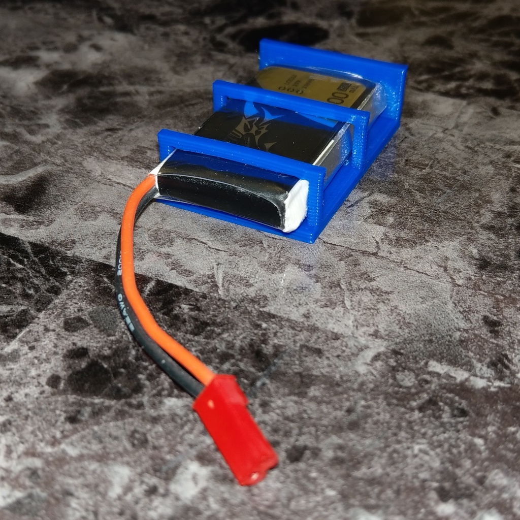 Battery Holder (LiPo B01N74TTW6) by danny6869 Download free STL