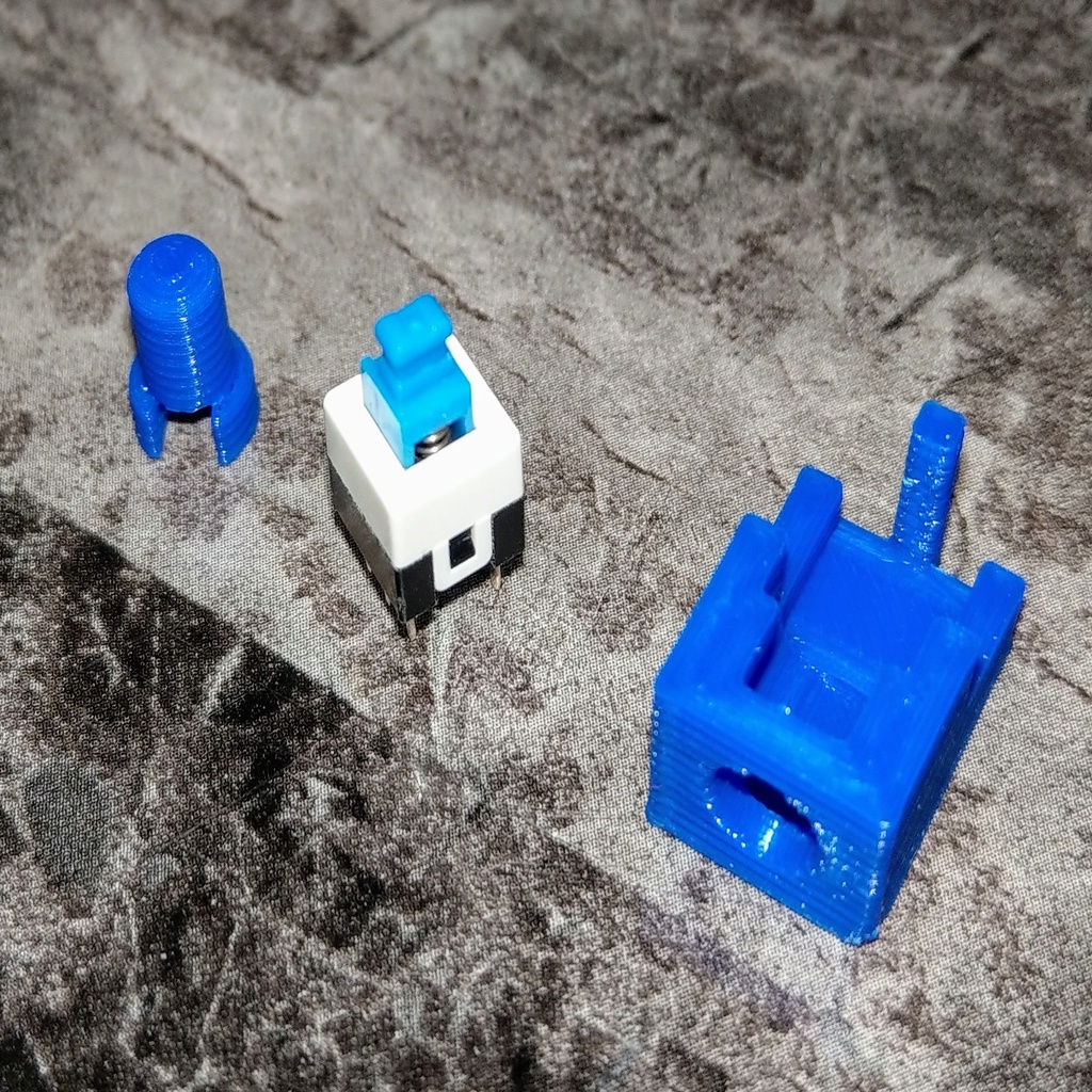 Miniatura 3 do modelo 3D Power Switch Mount / Assembly