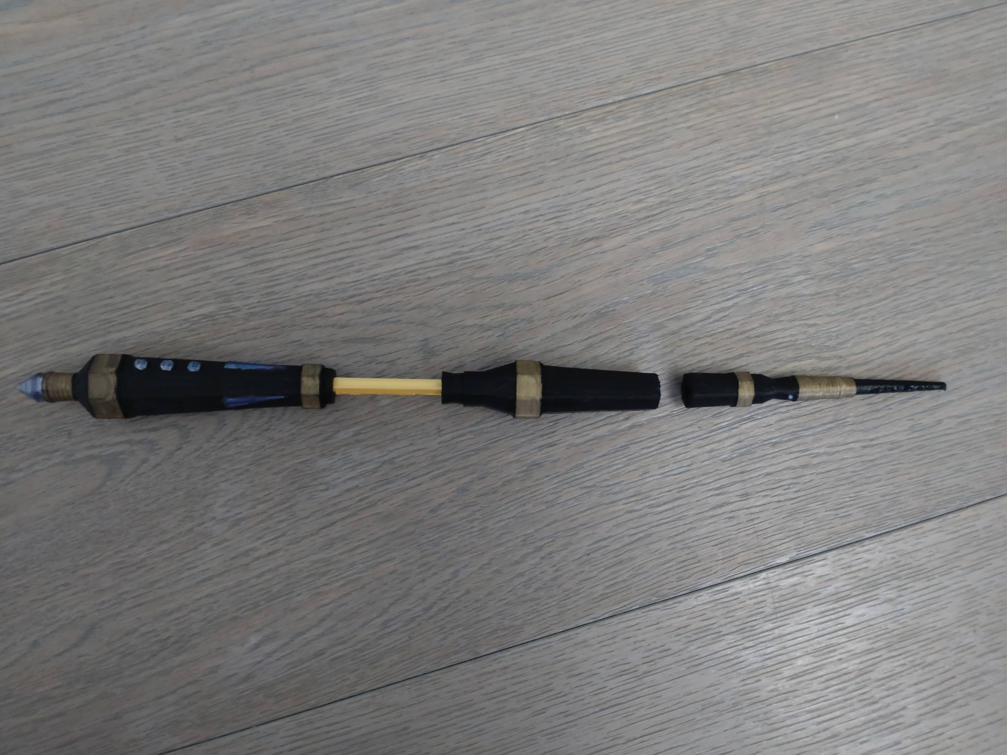 harry potter wand with core by Saggitarius101 | Download free STL model ...