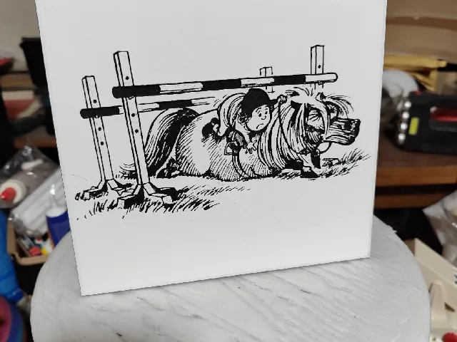 thelwell horsy picture