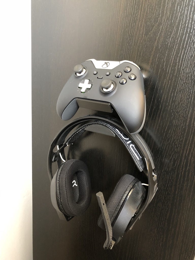Xbox One Controller & Headset Holder Extra Support by Gary_BBGames