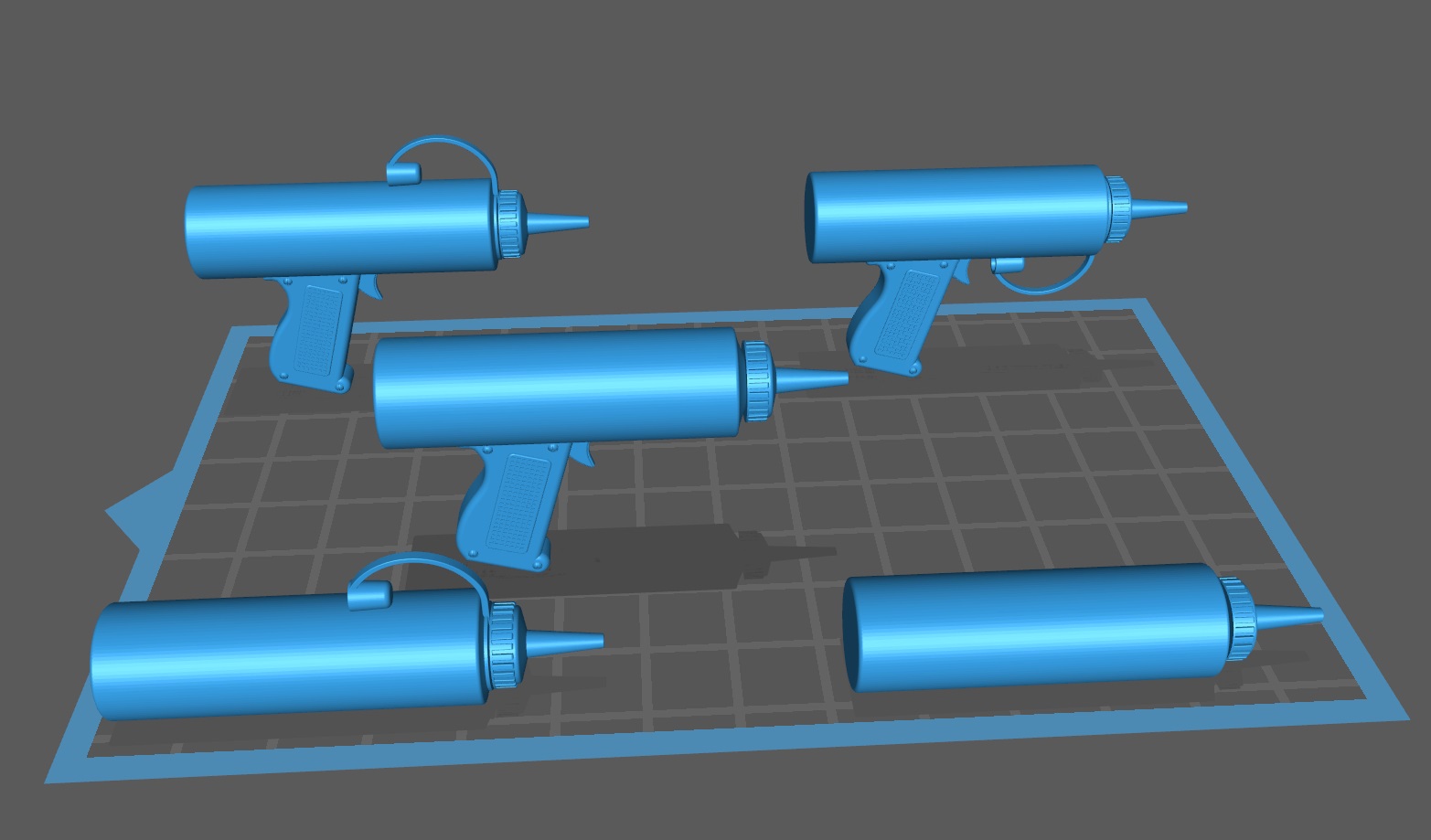 Mustard / Ketchup blaster pistol for custom 112 and 16 figures and 1