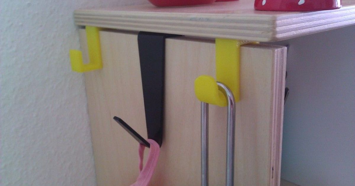 Hook for IKEA Minikitchen by roman_hegglin Download free STL model