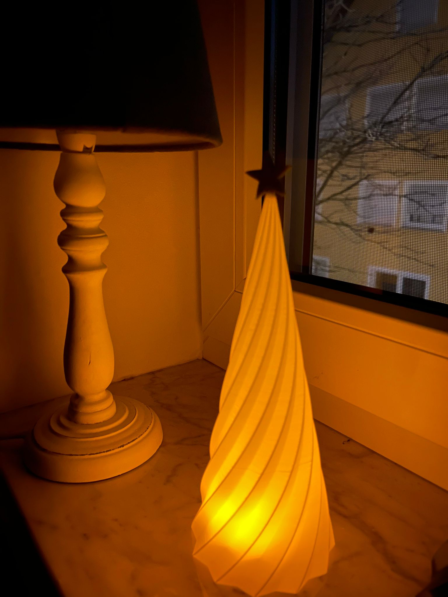 Miniatura 3 do modelo 3D Weihnachtsbaum mit Stern