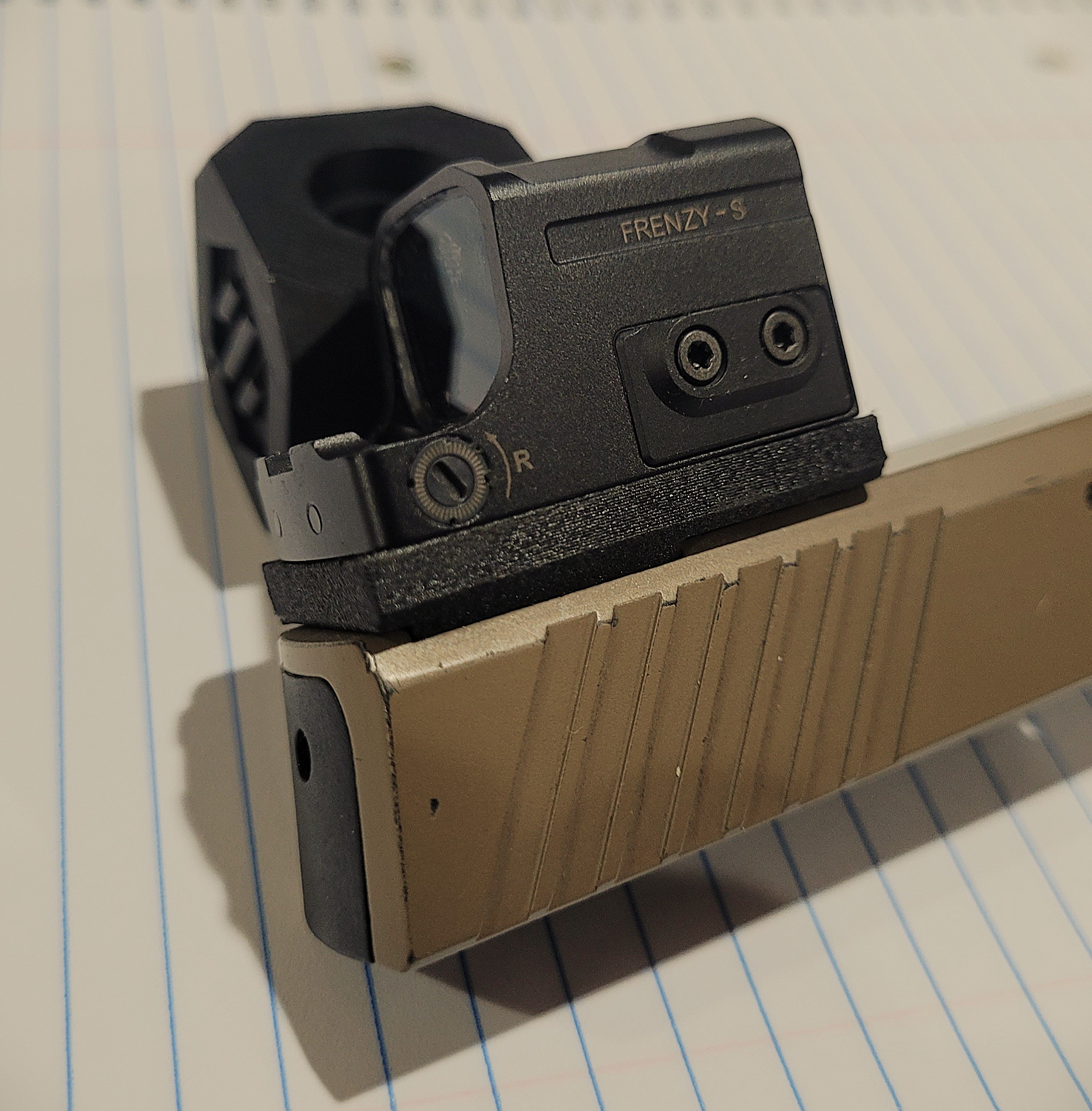 Taurus TX22 RMSC Red Dot Adapter Plate V1
