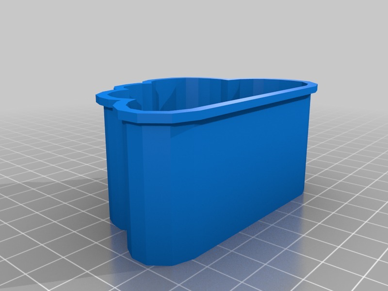 Miniatura 3 do modelo 3D Cloud cookie cutter