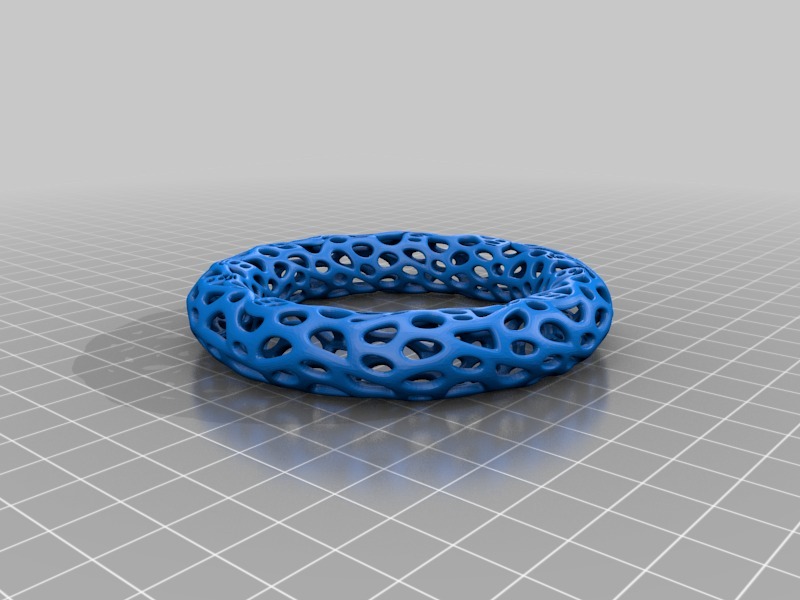 Bracelet Thing 2 - Voronoi Style