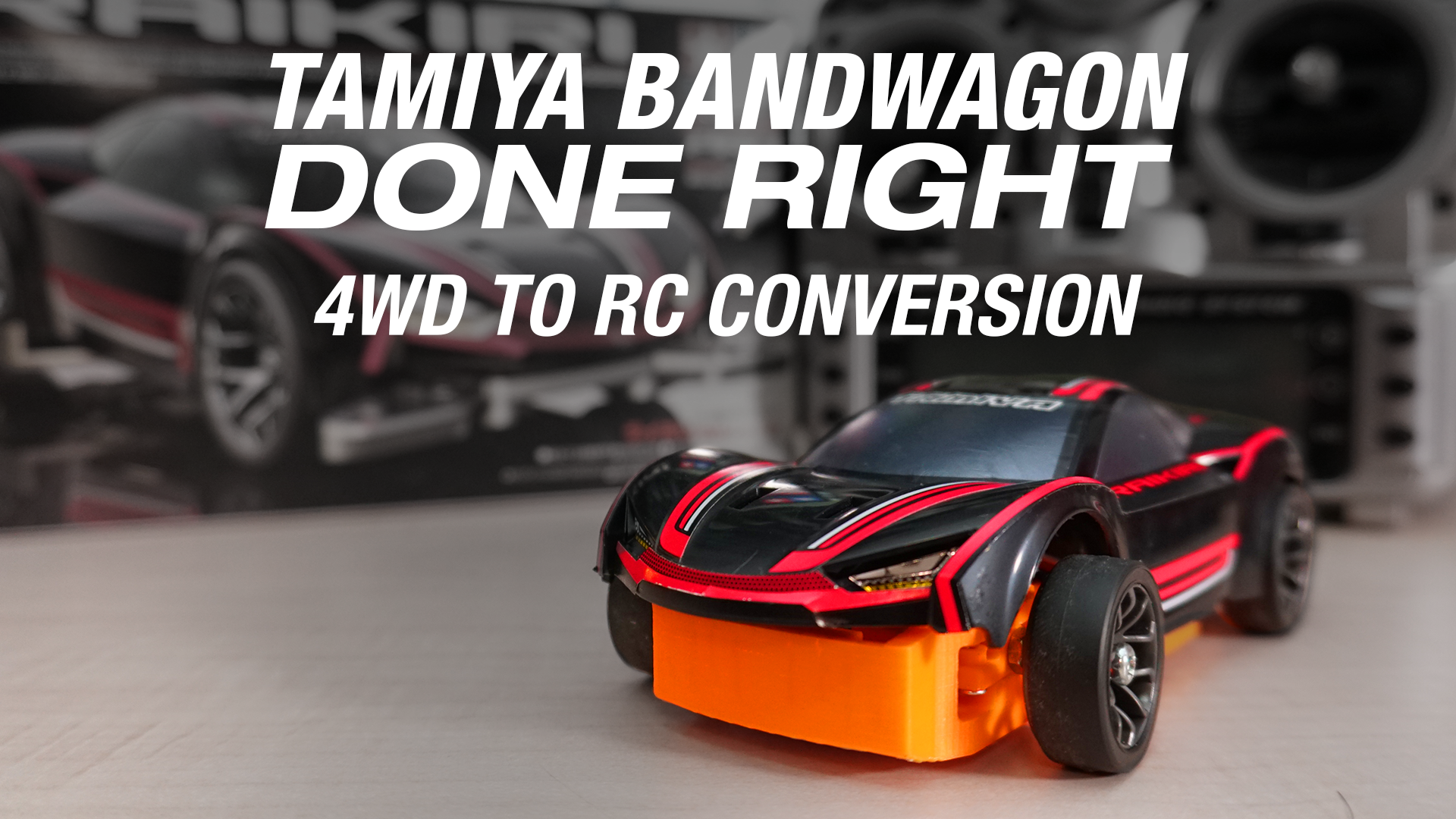 Tamiya 4WD to RC Conversion