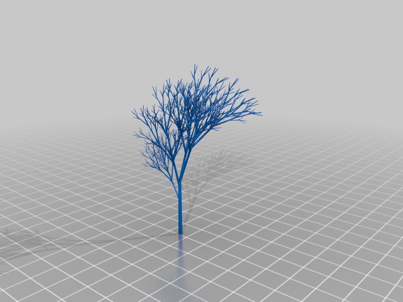 Miniatura 4 do modelo 3D Completely Random Tree