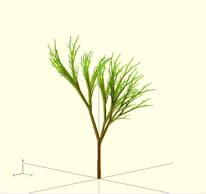 Miniatura 14 do modelo 3D Completely Random Tree