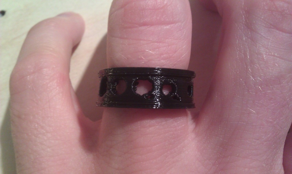 My Customized Random Ring by roman_hegglin | Download free STL model ...