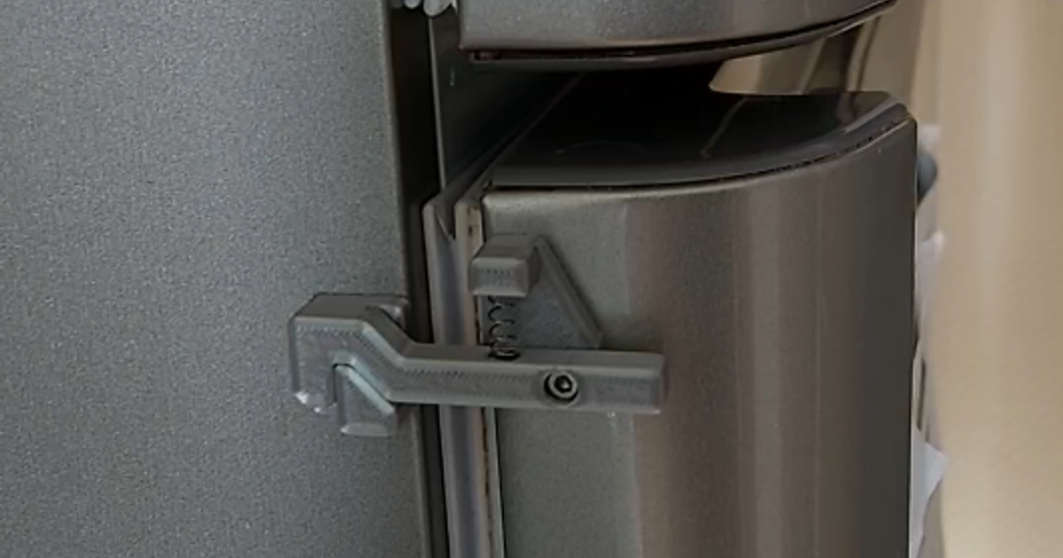Simple Latch for cabinets/fridge/rvs/etc by AVieira