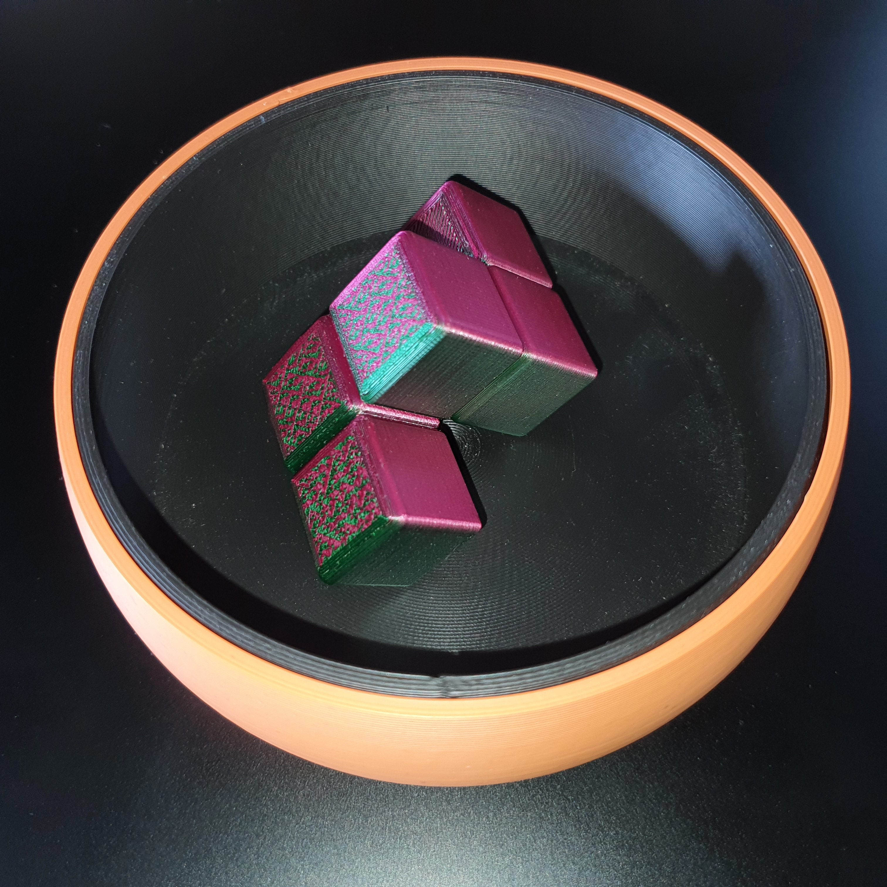 bowl with rotating ring