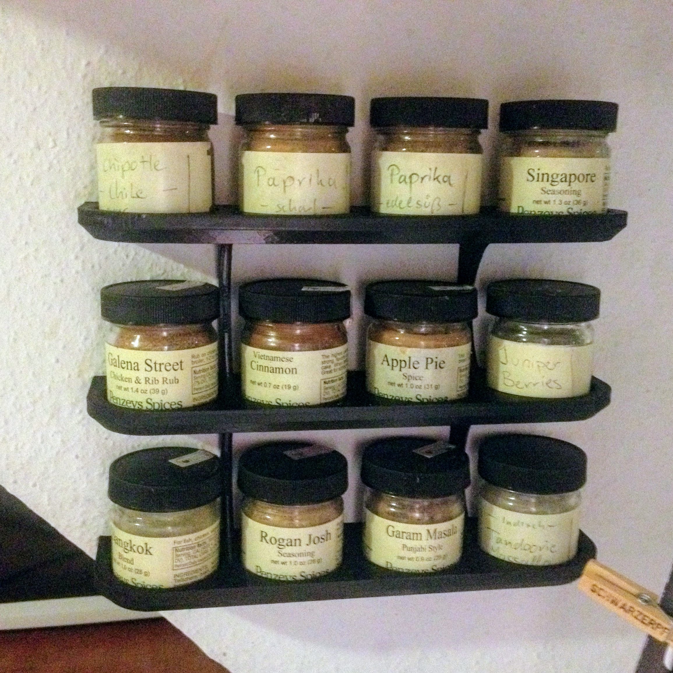 Spice Rack for Penzey's Spices by Frank Deschner Download free STL